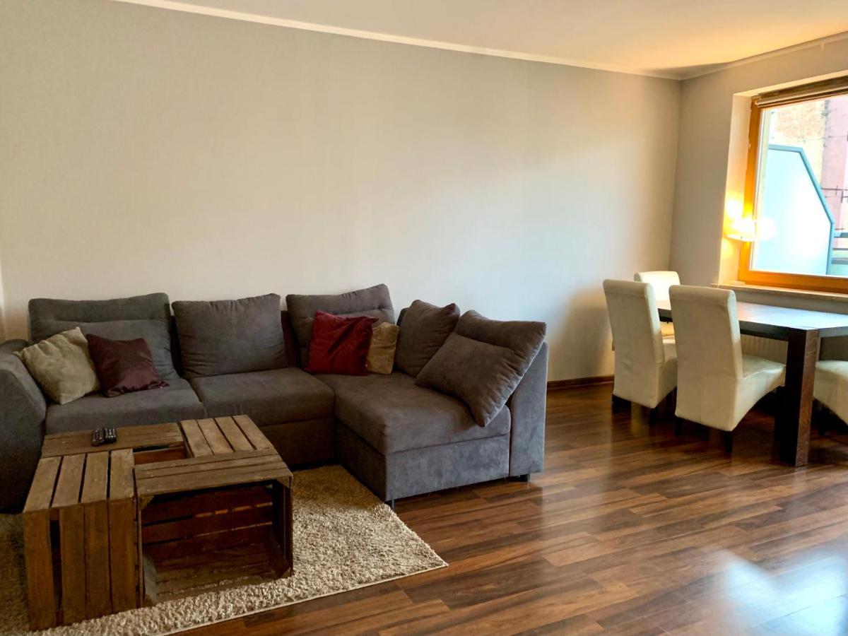 Uroczy Apartament W Centrum Miasta Szczecin Exterior foto